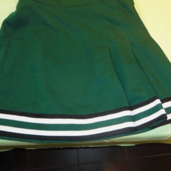 CHEER  HALLOWEEN CHEERLEADER UNIFORM COSTUME TOP -32 / 17 SKIRT -9 / 14 LD 6474 - Picture 4 of 16